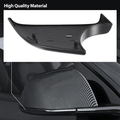 G-PLUS Right Side Door Mirror Lower Cover Holder Tray Black Compatible With Tesla Model 3 2017-2022 22873006