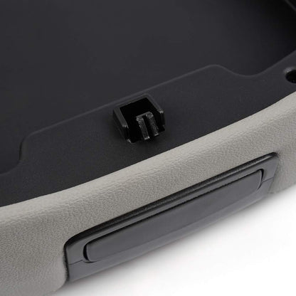 G-PLUS Front Center Console Armrest Lid Compatible with 07-14 Chevy GMC Silverado Sierra,Center Console Lid Assembly (Gray)
