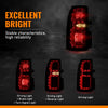 G-PLUS LED Tail Lights Assembly Compatible with Chevy Suburban/Tahoe 2015-2020 Left & Right Rear Brake Lamps, Luces Traseras 84467058, Red Lens