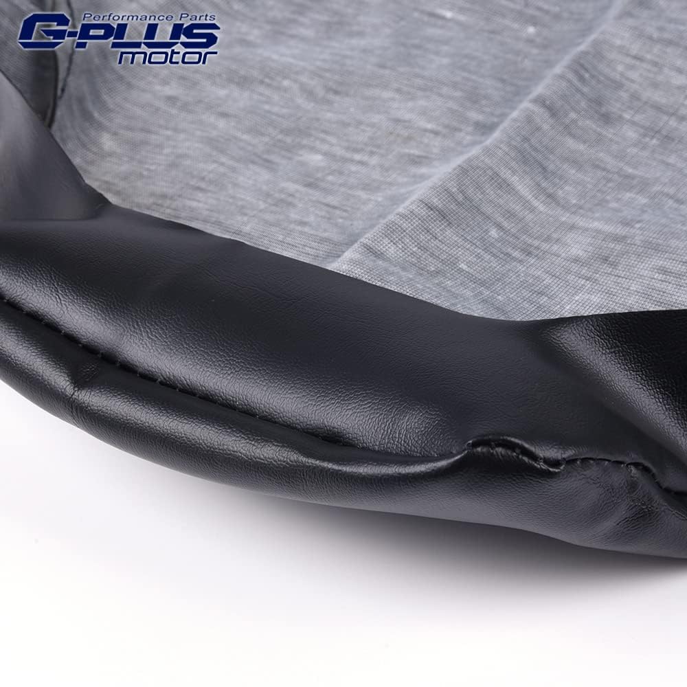 G-PLUS Bayou 220/400 Seat Cover, Compatible with Kawasaki Bayou 220/400 1993-1999 Black Marine Vinyl Grade