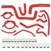 G-PLUS Silicone Radiator Hose Kit Compatible with Honda/Acura Integra DC4 DB7 RS LS GS SE with B18B1 Engine 1994-2001 Red