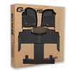 G-PLUS Floor Mats Fit for 2021 2022 2023 2024 2025 Chevy Tahoe & GMC Yukon w/ 2nd Row Bucket Seats, TPE Floor Liners 3 Piece Black All Weather Protection Floor Cargo Liners Accessories