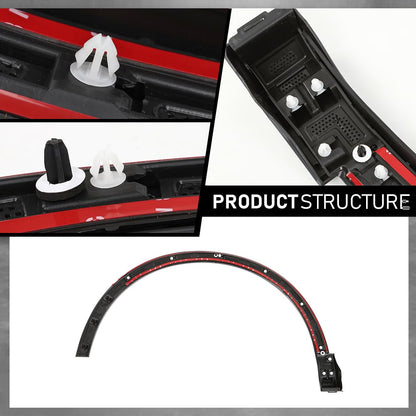 G-PLUS Front Right Fender Flare Compatible with Audi Q3 2019-2024 Fender Wheel Opening Molding, AU8537188 83A853718AGRU, Factory Style