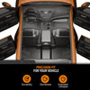 G-PLUS TPE Floor Mats Fit Toyota Camry FWD 2018-2024 6 PCS Black