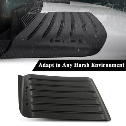 G-PLUS Hood Top Grille Right Passenger Side Compatible with Chevy Silverado 2500 HD 2011-2014/Fit Chevy Silverado 3500 HD 2011-2014 22753693 GM1239107