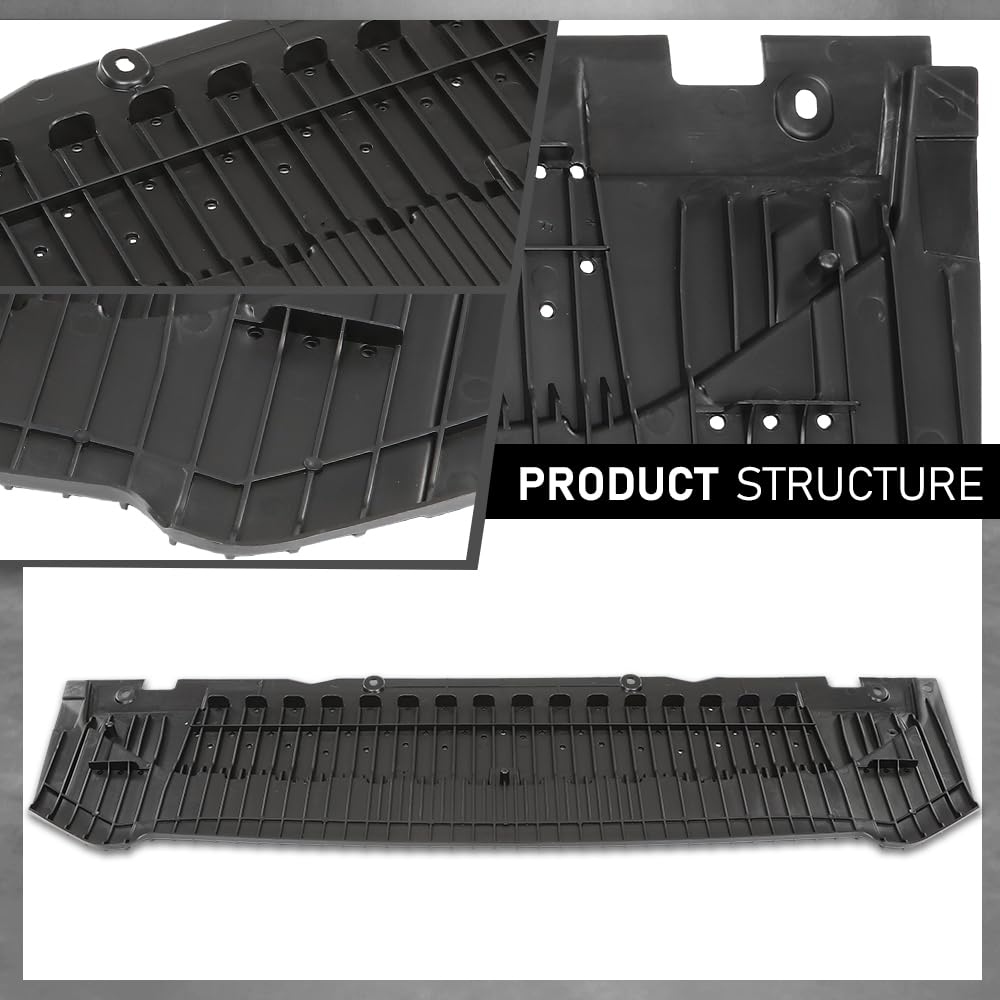 G-PLUS Front Valance Plate Compatible with Audi A4 2013-2016, Fit for Models Without S-Line Package 8K0807611, AU1087100