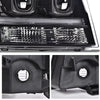 G-PLUS LED Headlights Assembly Fit Chevy Tahoe Avalanche Subarban 1500 2500 2007-2014 DRL Corner Turn Signal Headlamps Set Pair Left & Right Clear Lens Black Housing Amber Reflector,faros delanteros
