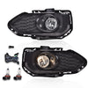G-PLUS Front Fog Lights Lamps Compatible with Honda 2018-2020 Fog Lights Assembly Set L/R Side Assembly Driver & Passenger Side Fog Lamps Set Black Left Right