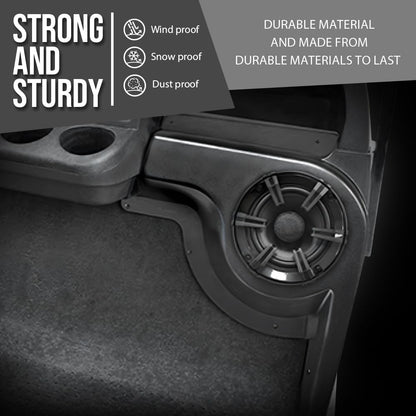 G-PLUS Speaker Housing Pod Set of 2 Left & Right Compatible with EZGO TXT Golf Cart 1994-2013 Black