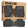 G-PLUS Floor Mats Compatible with Honda Civic 2012-2015 1st & 2nd Row All Weather Protection TPE Floor Liners Black