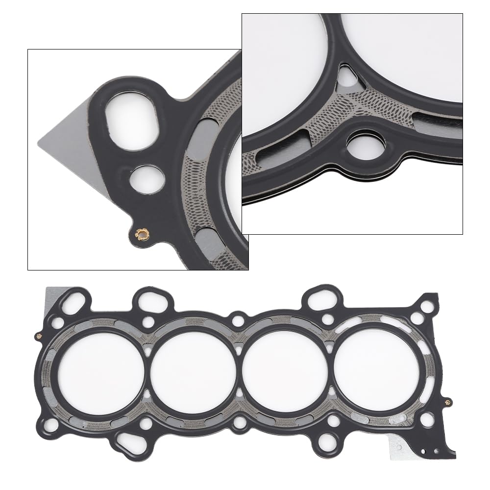 G-PLUS Head Gasket Set Bolts K24A4 Compatible with Honda Accord 2.4L 2003-2005/Fits Honda Element 2.4L 2003-2006 HS26243PT ES71333