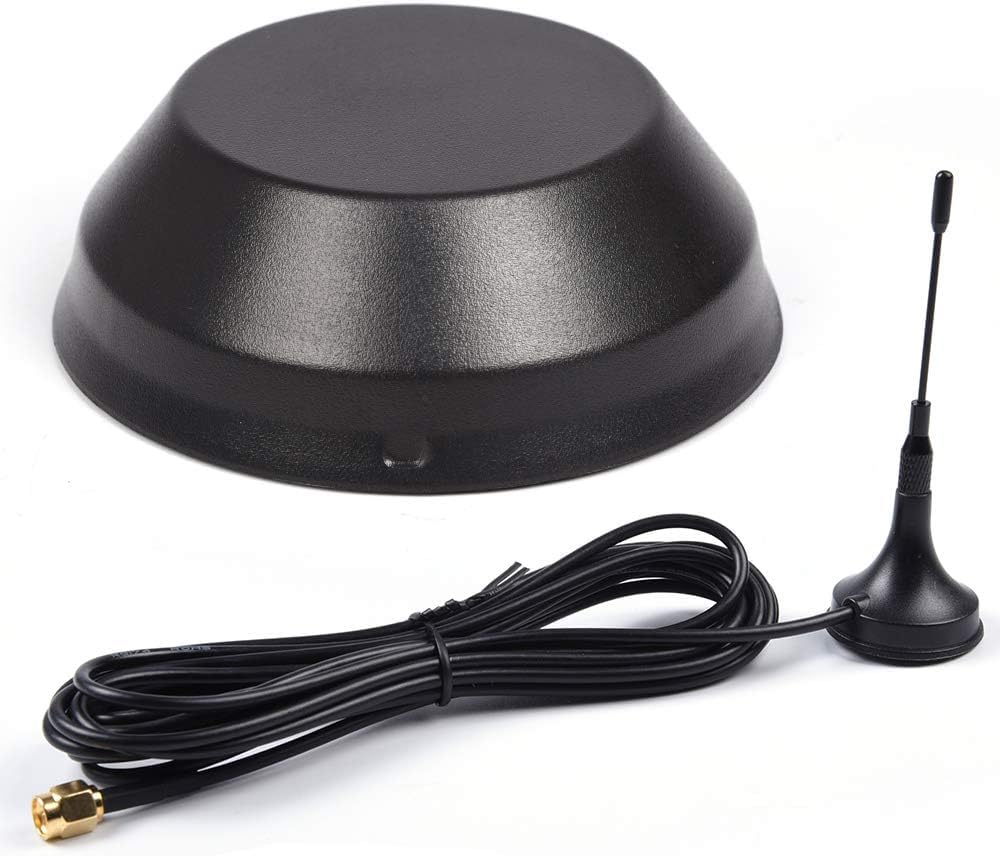 G-PLUS Antenna Base P71 w/Cable Compatible for Crown Victoria/Impala/Dodge Charger/Taurus 4 1/2" x1 3/4" Tall and 3 3/4" Tall