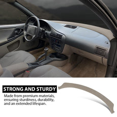 G-PLUS Dash Cover for Chevy Cavalier 1995-2005 TPE Dashboard Beige Close-up View