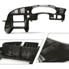 G-PLUS Dash Bezel Radio Surround Cluster Trim Compatible with Chevy Monte Carlo 2000-2005 Black