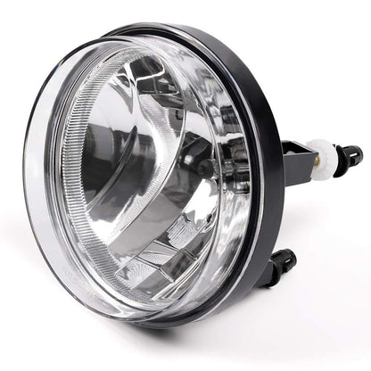 G-PLUS Left Right Clear Lens Front Bumper Driving Fog Lights Lamps + H8 Bulbs Compatible With GMC Sierra 1500 2500HD 3500HD 2007-2013 Pickup