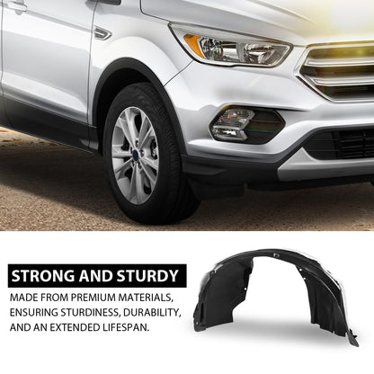 G-PLUS Front Right Fender Liner Inner, Compatible with Ford Escape 2015-2019, Passenger Side, FO1249161, CJ5Z16102B