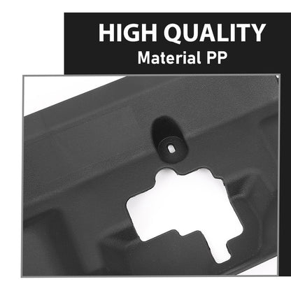 Upper Radiator Support Cover Air Intake Top Cover Panel Compatible with Toyota Highlander 2020-2024 532950E120 Black PP