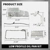 G-PLUS Engine Oil Pan Kit Compatible with Pontiac Firebird Chevy Camaro 1998-2002, Fit for F-Body Low Profile Oil Pan Kit,Fit all GM LS-Series Engines
