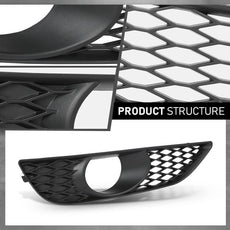 G-PLUS Fog Light Grille Cover for Audi Q7 2010-2015 Front Right Side Product Specifications