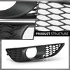 G-PLUS Right Front Bumper Right Fog Light Grille Lamp Cover Compatible with Audi Q7 Sportback 2010-2015 4L0 807 676 C, 4L0807676C