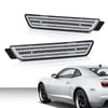 G-PLUS Rear Fender LED Side Marker Light Lamp Pair Clear Lens Fit Chevy Camaro LS | LT | SS | Z/28 | ZL1 2010 2011 2012 2013 2014 2015