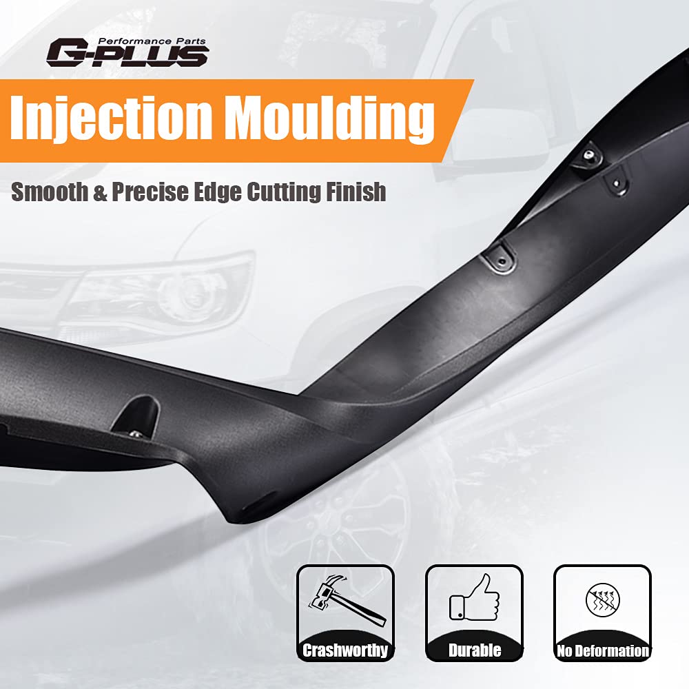 G-PLUS Fender Flares, Compatible with Dodge Dakota Crew Cab Pickup 2005 2006 2007 2008 2009 2010 2011 Wheel Flares (Smooth Factory 4 PCS)