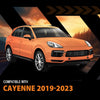 G-PLUS Front Bumper Tow Hook Eye Cover Cap Pair Compatible with Porsche Cayenne 2019 2020 2021 2022 2023 9Y0-807-155-G2X, 9Y0-807-156-G2X, 9Y0807156G2X, 9Y0807155G2X, PO1029105, PO1029104 Blue