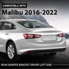 G-PLUS Rear Bumper Bracket Driver Left Side Compatible with Chevy Malibu 2016-2023 84081021