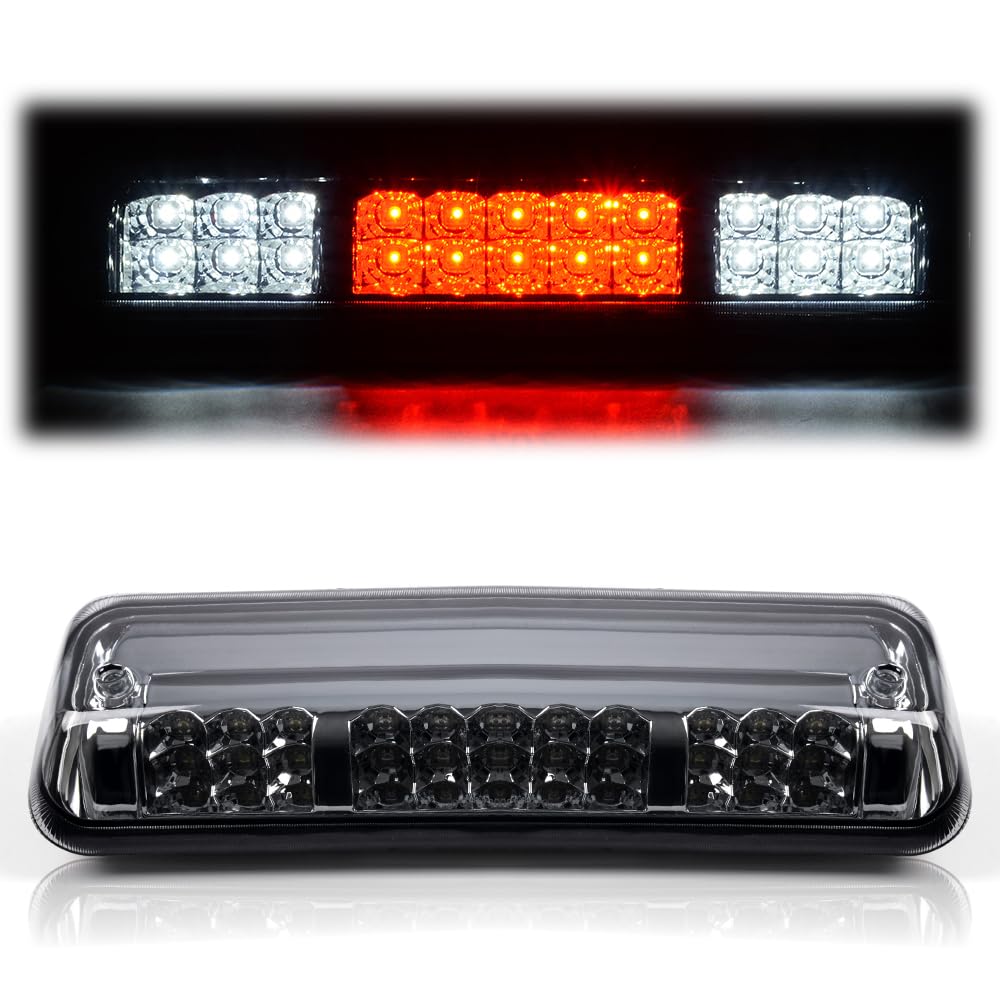 G-PLUS Rear Third Brake LED Tail Light Compatible With 2004-2008 Ford F150 Explorer 3RD Cargo Lamp, Smoky Lens