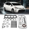 G-PLUS Head Gasket with Bolts Set Compatible with Toyota Prius 2010-2020/ Fit Lexus CT200h 2011-2017