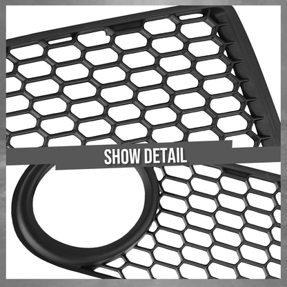 G-PLUS Pair Fog Light Trim Compatible with VW Beetle 2.5 2006-2008 Fit VW Beetle TDI 2006 1C0807684B01C, 1C0807683J01C Black