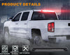 G-PLUS Third Brake Stop Light Cargo Lamp Compatible with 2015-2021 Chevy Silverado GMC Sierra 1500 2500 3500 84900397,2350916