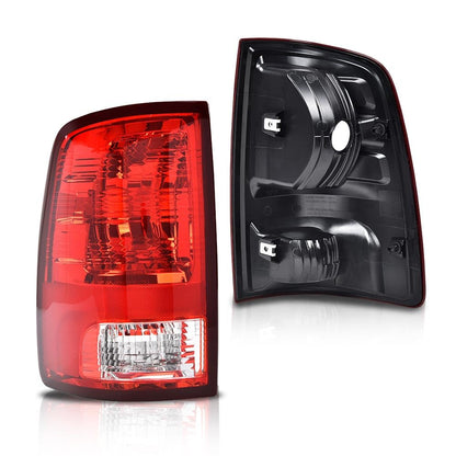 G-PLUS Red Lens Tail Lights w/o Bulbs Compatible with Truck Rear Passenger Right Side