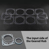 G-PLUS Gear Hub Upper Retainer Shims (0.005" Thickness) Compatible with Humvee, Hmmwv 10 PCS