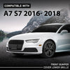 G-PLUS Front Bumper Lower Grille Insert Trim Compatible with Audi A7 & S7 2016-2018 4G8807683D9B9