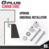 G-PLUS Truck Tool Box Mounting Kit Compatible with Tool Box Mount J Hook Toolbox Pickup Tiedown Silver