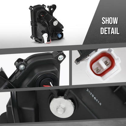 G-PLUS LED Fog Light Passenger Right Side Fog Lamp Compatible with LX GX460 2014-2023 8121060190 Black