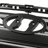 G-PLUS Front Upper Bumper Grille Chrome & Black Grill Trim Compatible With 2017-2018 Hyundai Elantra