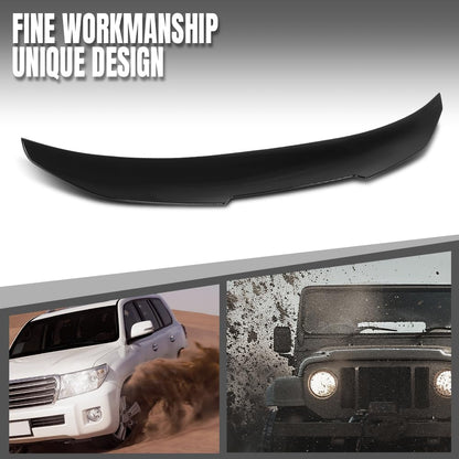 G-PLUS Rear Trunk Spoiler Wing Compatible with BMW G30 5 Series 4 Door Sedan 2017-2023 Fit BMW F90 M5 2018-2023 Trunk Spoiler Wing Glossy Black