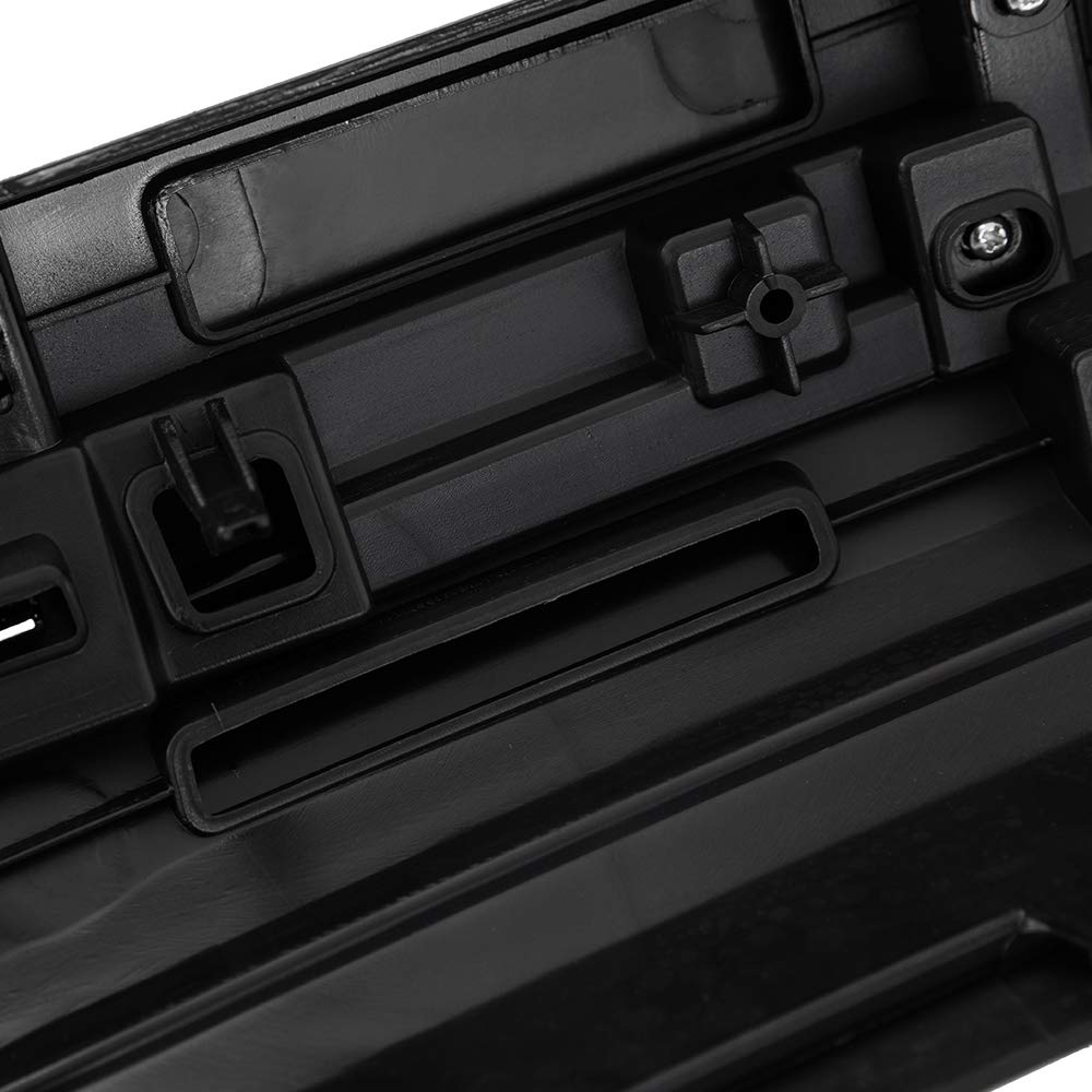Front Bumper Upper Grilles Grill Compatible for Honda HRV HR-V 2016-2018 Chrome Black Factory Style