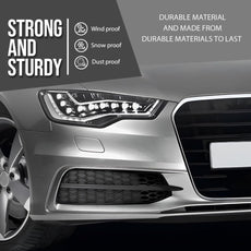 G-PLUS Bumper Trim for Audi A6 C7 2011-2014 Black Right Side Product Image