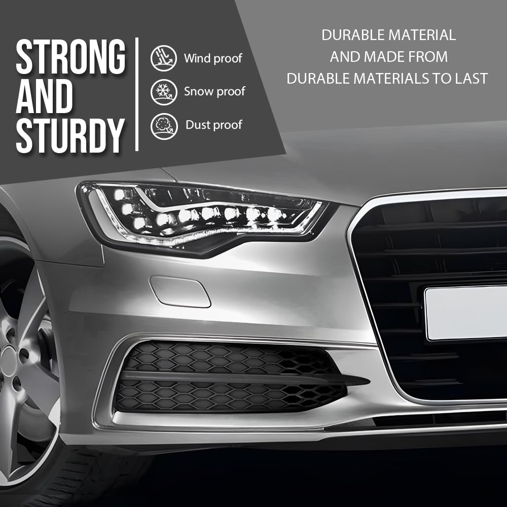 G-PLUS Right Front Bumper Side Trim Molding w/o Sensor Hole Compatible with Audi A6 C7 2011-2014 TO1039285, 52712AQ020 Black
