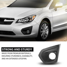 G-PLUS Front Left Fog Light Bezel for Subaru Impreza 2012-2014 Driver Side Product Specifications