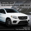 G-PLUS Front Right Fender Liner Inner Assembly, Compatible with Benz GLE350d GLE450 4Matic 2016/ GLE43 GLE63 2016-2019, Passenger Side, 2926900130, MB1249194