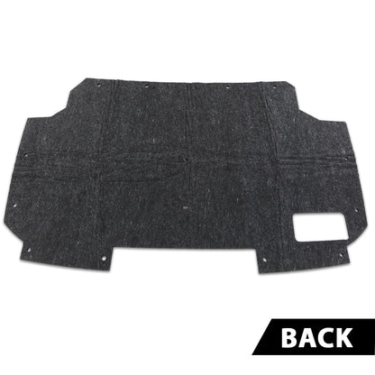 G-PLUS Black Hood Insulation Pad with Clips Compatible with Ford F150 F250 F350 Bronco 1987-1991