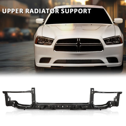 G-PLUS Upper Radiator Support Upper Tie Bar Compatible with Dodge Charger 2011-2014 Black