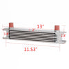 G-PLUS 7 Row AN10-10AN Universal Racing Aluminum Engine Transmission Oil Cooler