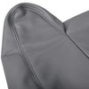 G-PLUS Pewter Gray Leather Seat Cover Compatible with Chevy Tahoe Suburban Silverado/GMC Yukon Sierra 2003 2004 2005 2006 Replacement Front Driver Passenger Top Bottom 4 PCS