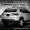 G-PLUS Bumper Face Bar Reinforcement Rear Compatible with Jeep Compass 2017-2022 68243701AA