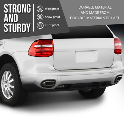 G-PLUS Rear Bumper Deflector Valance Apron Compatible with Porsche Cayenne 2011 2012 2013 2014 958505521009B9, 95850552100, PO1193102 Black